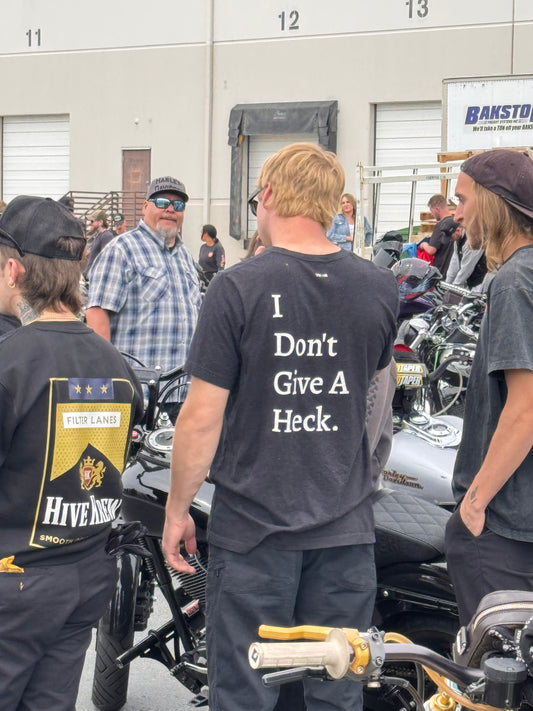 "I Don't Give A Heck." Unisex Tee