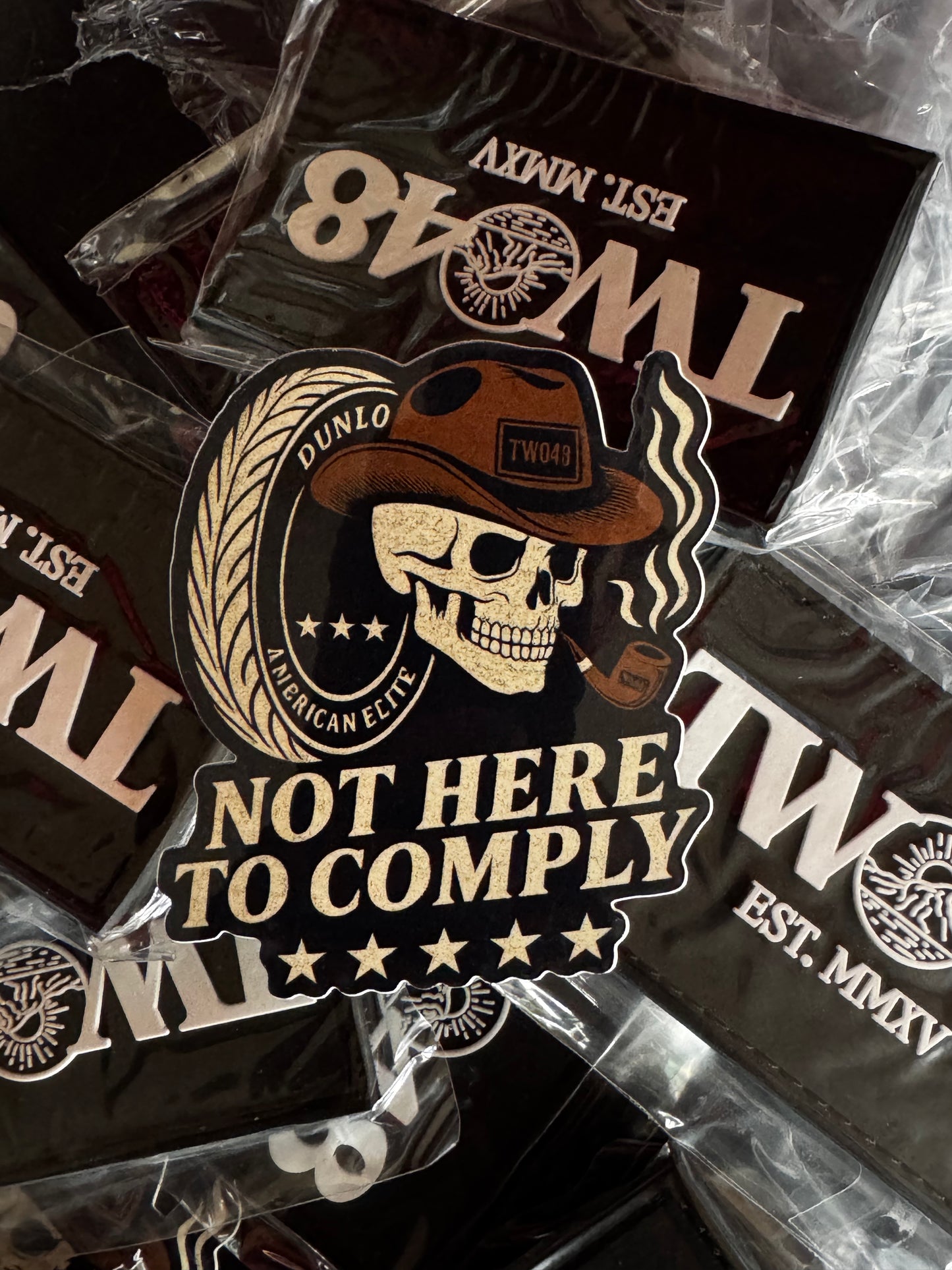 “Cowboy” Sticker