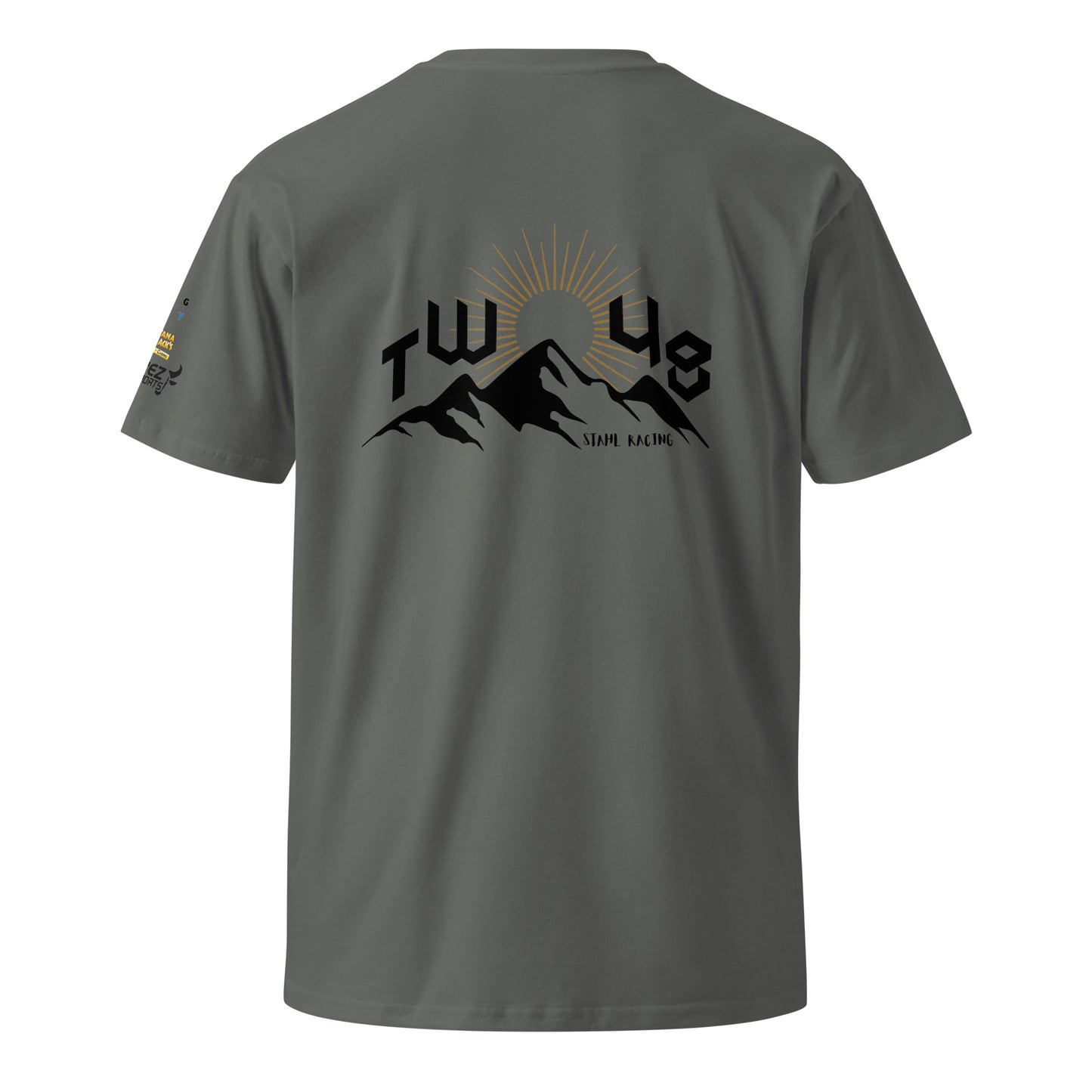 "Stahl Racing x Two48" Unisex premium adult t-shirt