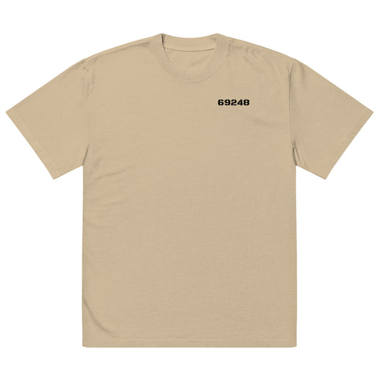 Oversized faded t-shirt "MugShot"